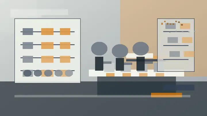 维护人员修剪庭院绿篱